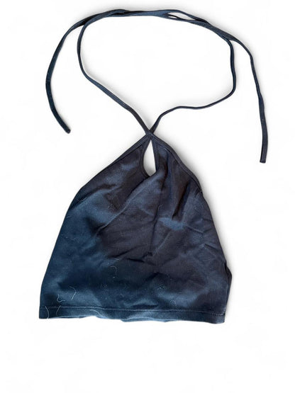 Zara Black Halter Crop Top