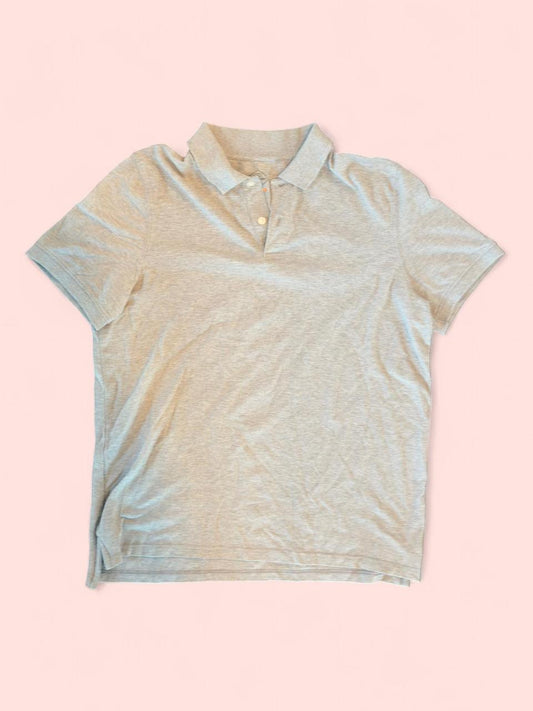 Minimalist Light Grey Polo