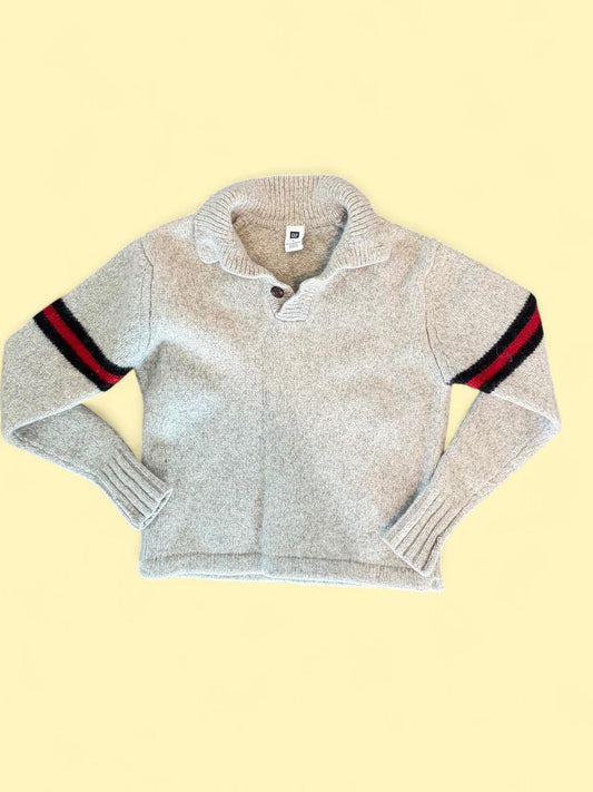 GAP Factory 100% Lambswool Shawl Collar Sweater