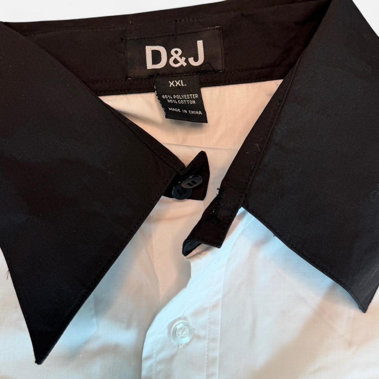 Men's white black Shirts