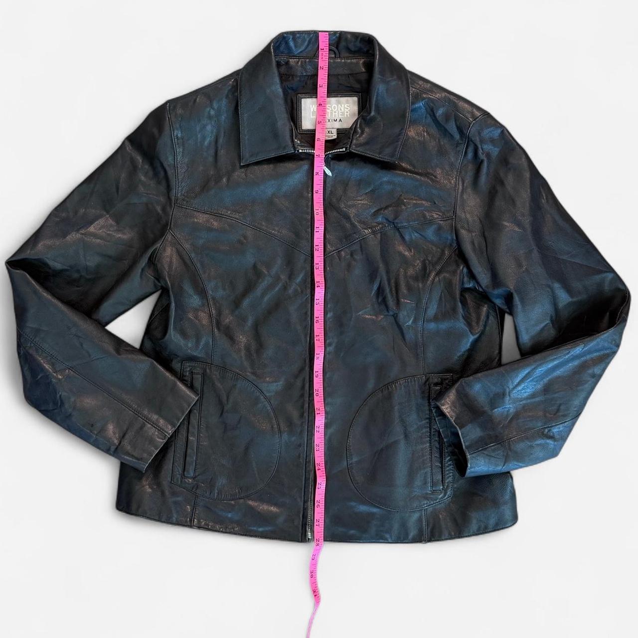 Wilson’s Leather Women's black blue Coats