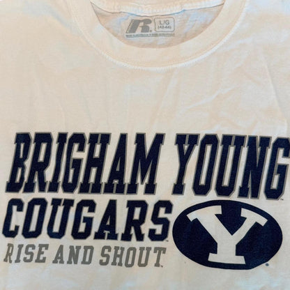 Russell Athletic Men's white cream T-shirts