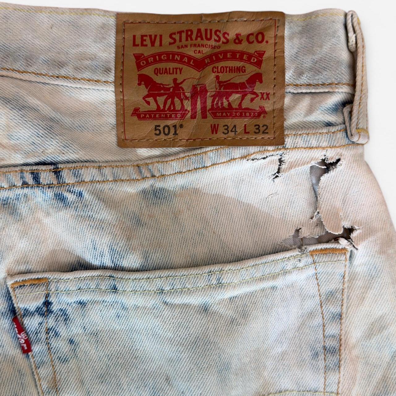 Levi's Men's blue multi Jeans