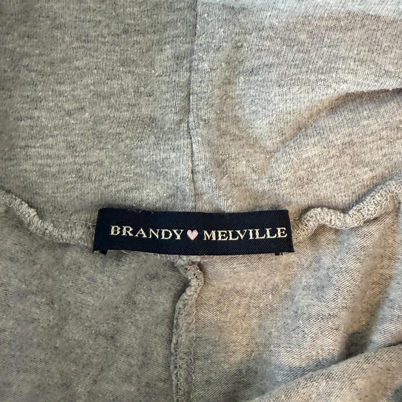 Brandy Melville Women's grey cream Jeans