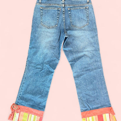 بنطلون جينز أزرق نسائي