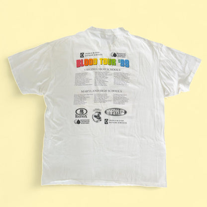 Men's white multi T-shirts