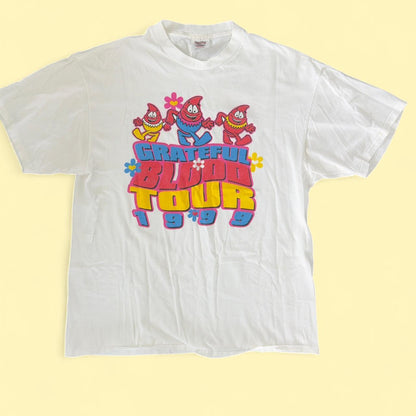 Men's white multi T-shirts