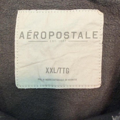 هودي رجالي رمادي وأسود من إيروبوستال