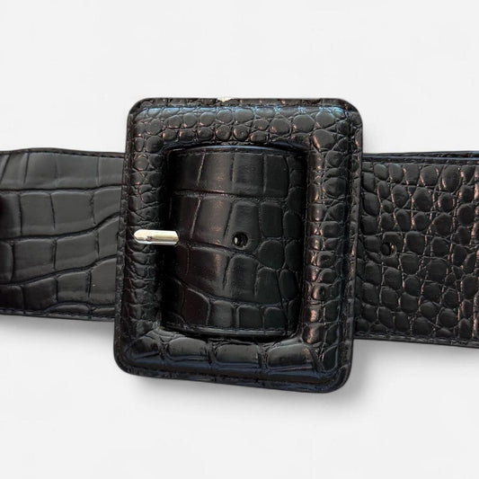 Women's black multi Belts