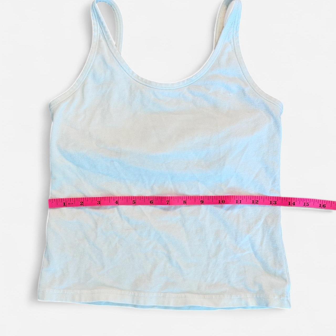 Women's blue white Vests