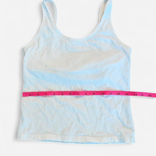 Women's blue white Vests