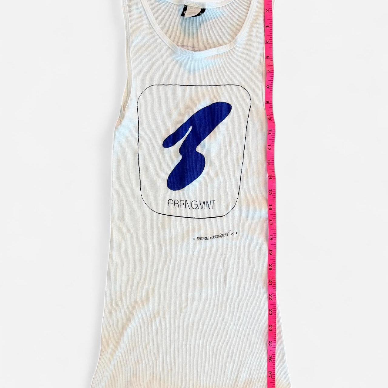 Women's white blue Vests