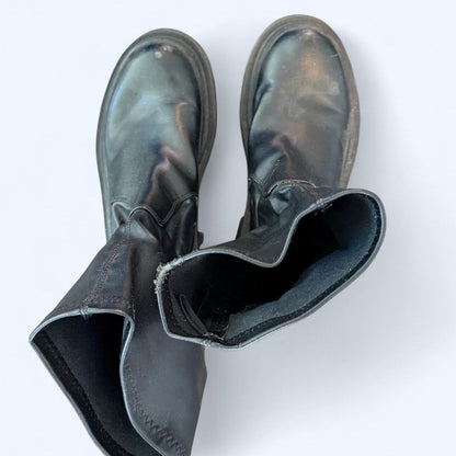 أحذية زارا النسائية باللونين الأسود والرمادي