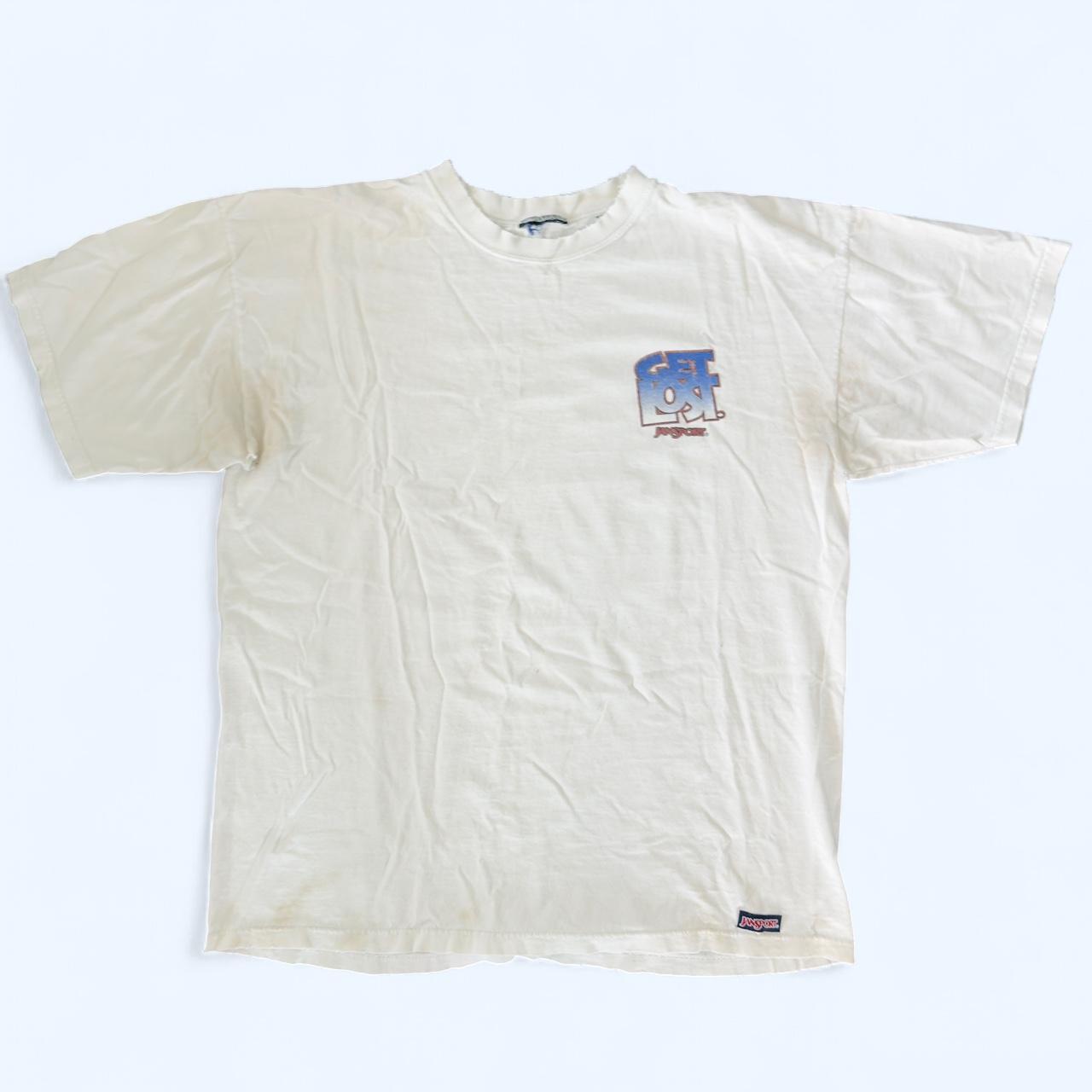 Jansport Men's white cream T-shirts