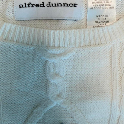 Alfred Dunner Women's white cream Shirts
