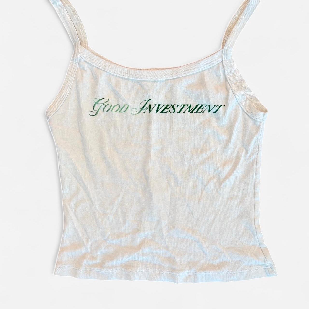 Los Angeles Apparel Women's white cream Vests
