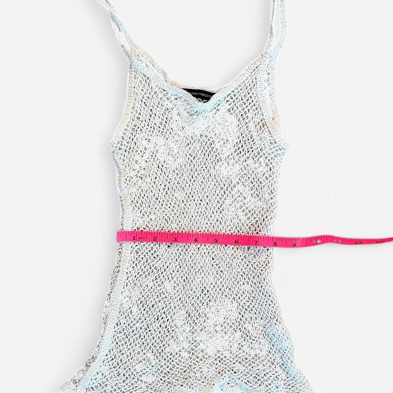 Brandy Melville Women's blue white Vests