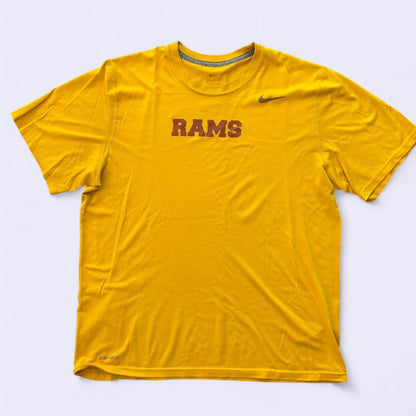 تيشيرتات نايكي رجالية باللون الذهبي الأصفر