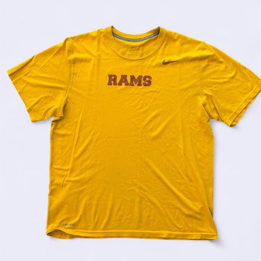 تيشيرتات نايكي رجالية باللون الذهبي الأصفر