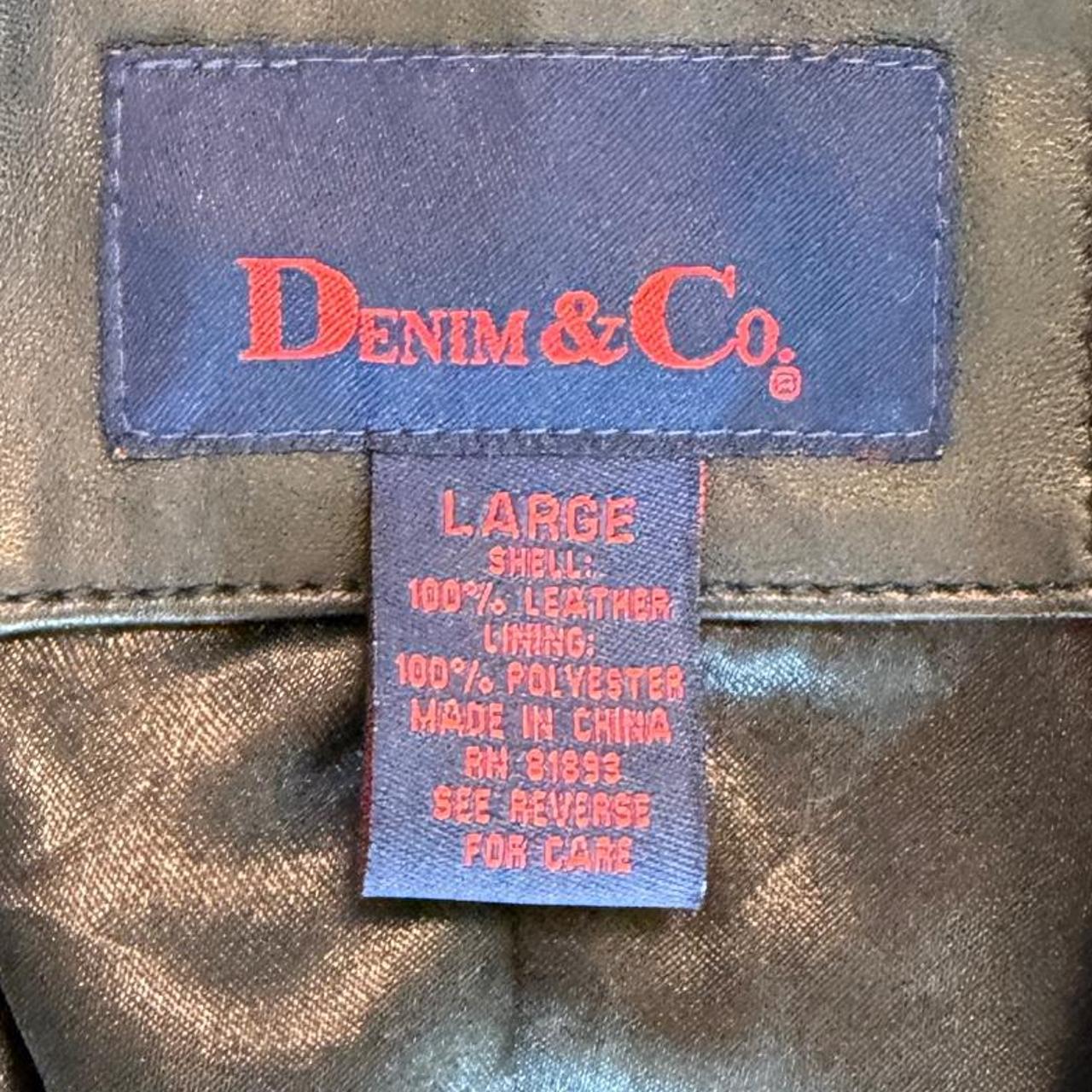 Denim & Co. Men's black grey Coats