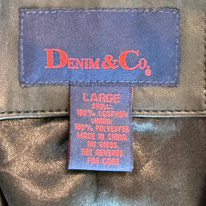 Denim & Co. Men's black grey Coats