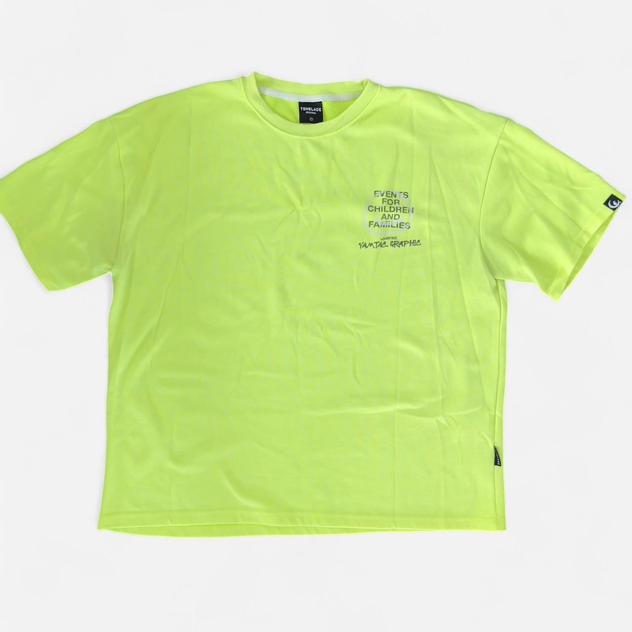 Men's green yellow T-shirts