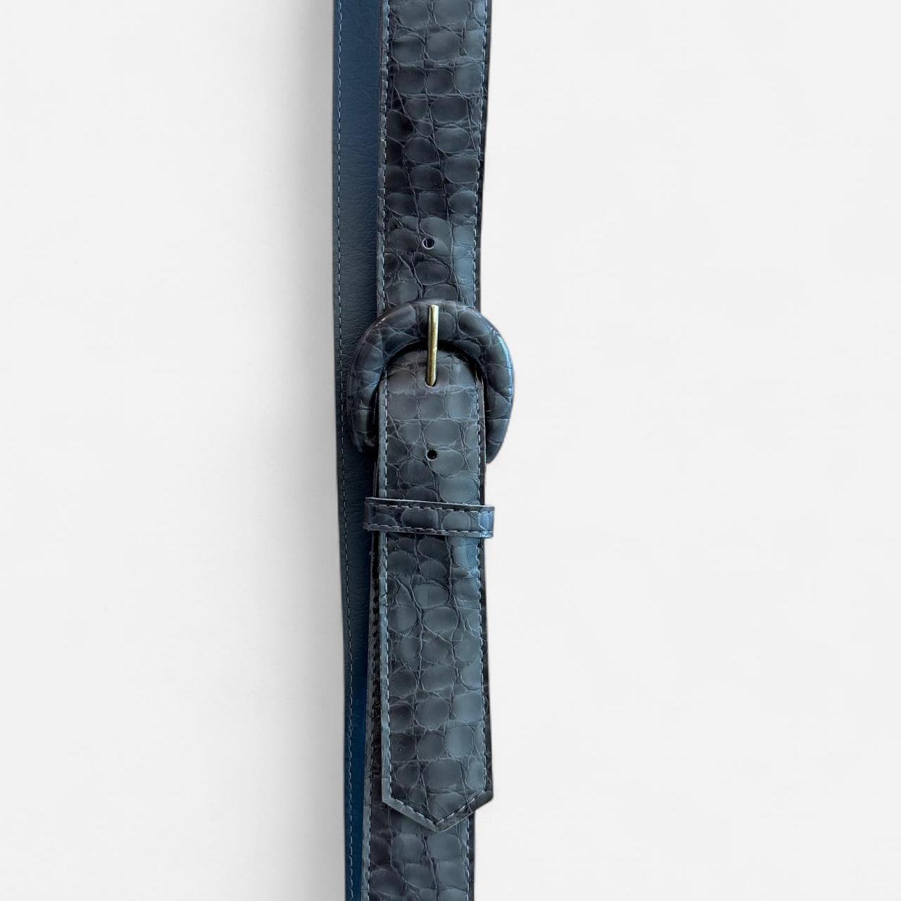 Women's black grey Belts