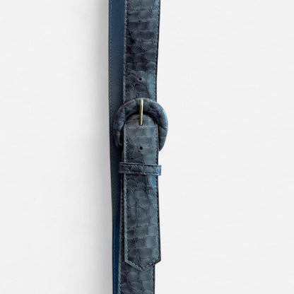 Women's black grey Belts