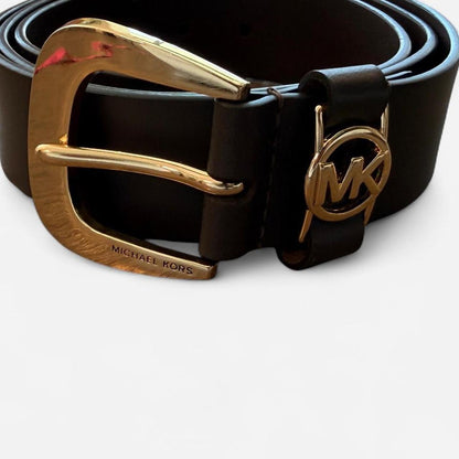 أحزمة مايكل كورس الرجالية البنية متعددة الألوان