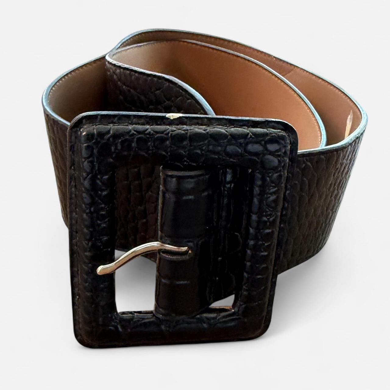 أحزمة نسائية سوداء متعددة الألوان