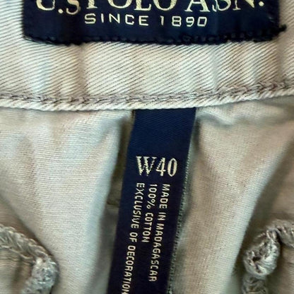 U.S. Polo Assn. Men's grey tan Shorts