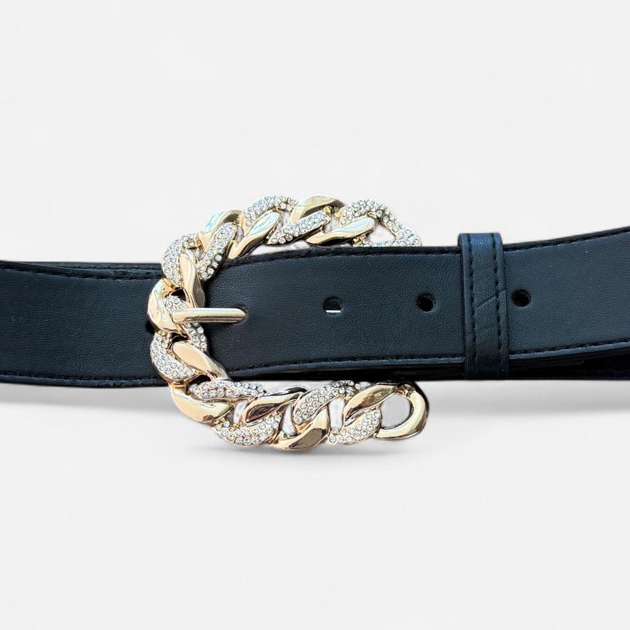 Women's black multi Belts