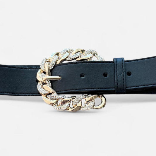 Women's black multi Belts
