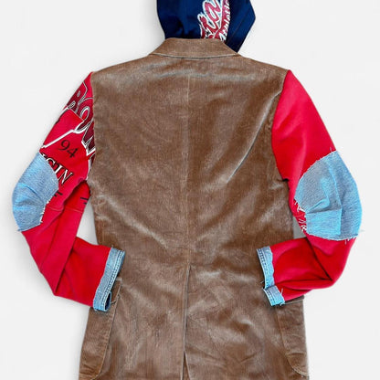 Novo Men's brown multi Coats