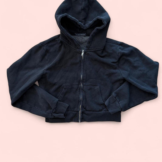 هودي نسائي أسود وكحلي من براندي ميلفيل