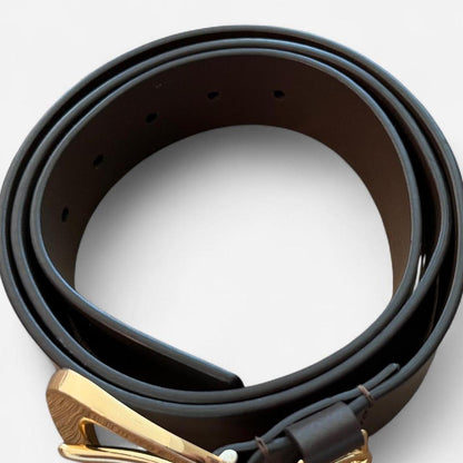 أحزمة مايكل كورس الرجالية البنية متعددة الألوان