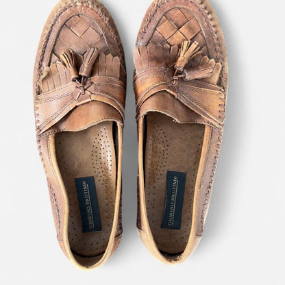 شباشب رجالية بنية اللون