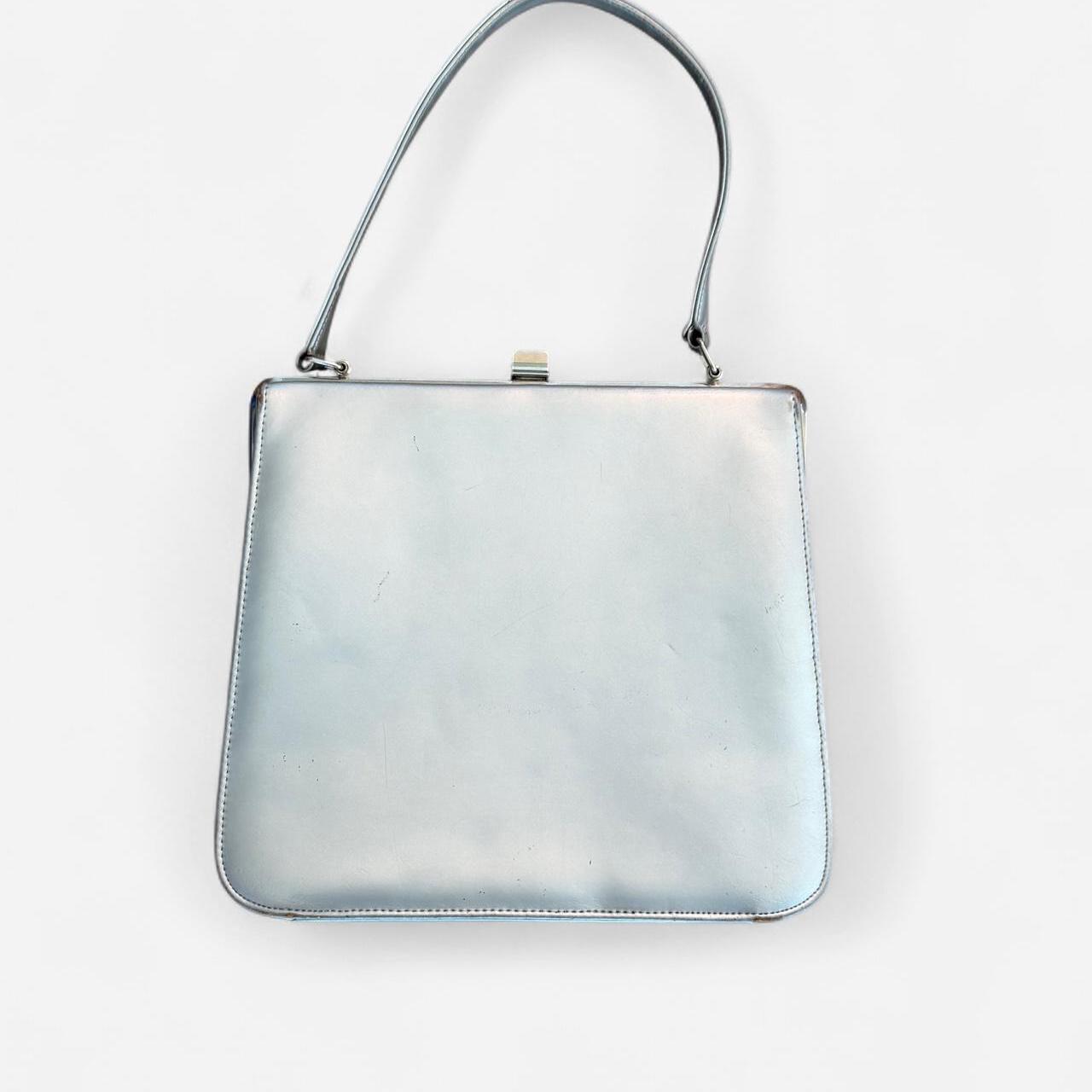 Women's silver blue Bags