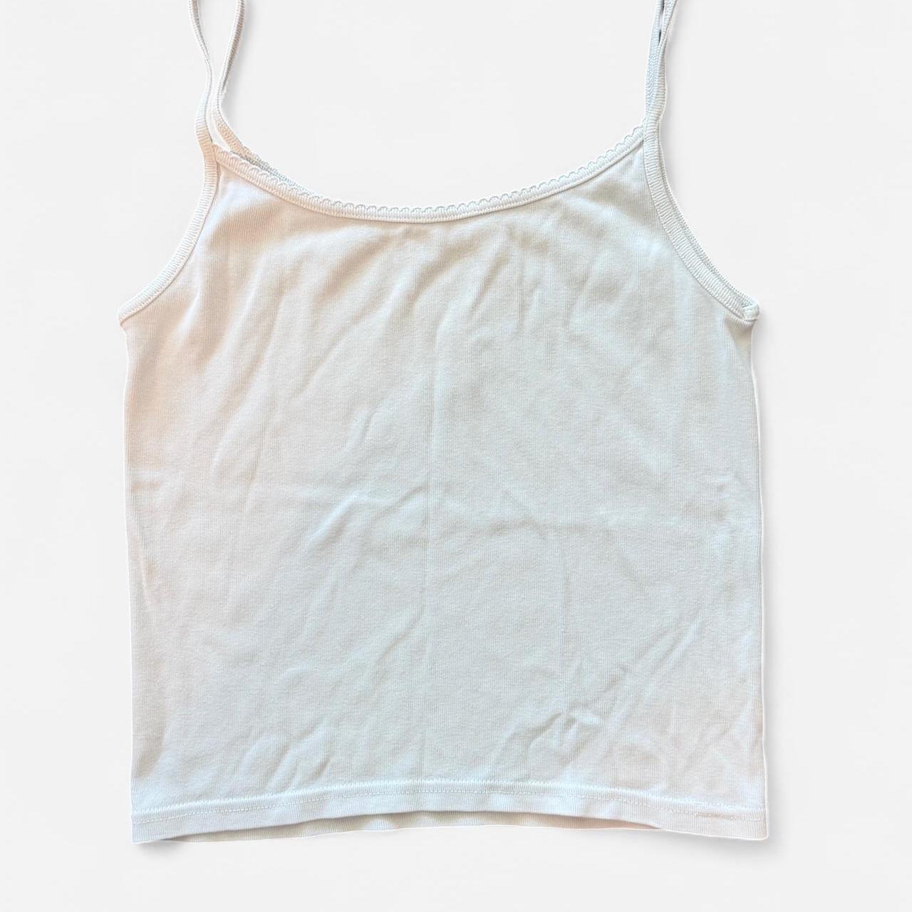 Brandy Melville Women's white cream Vests