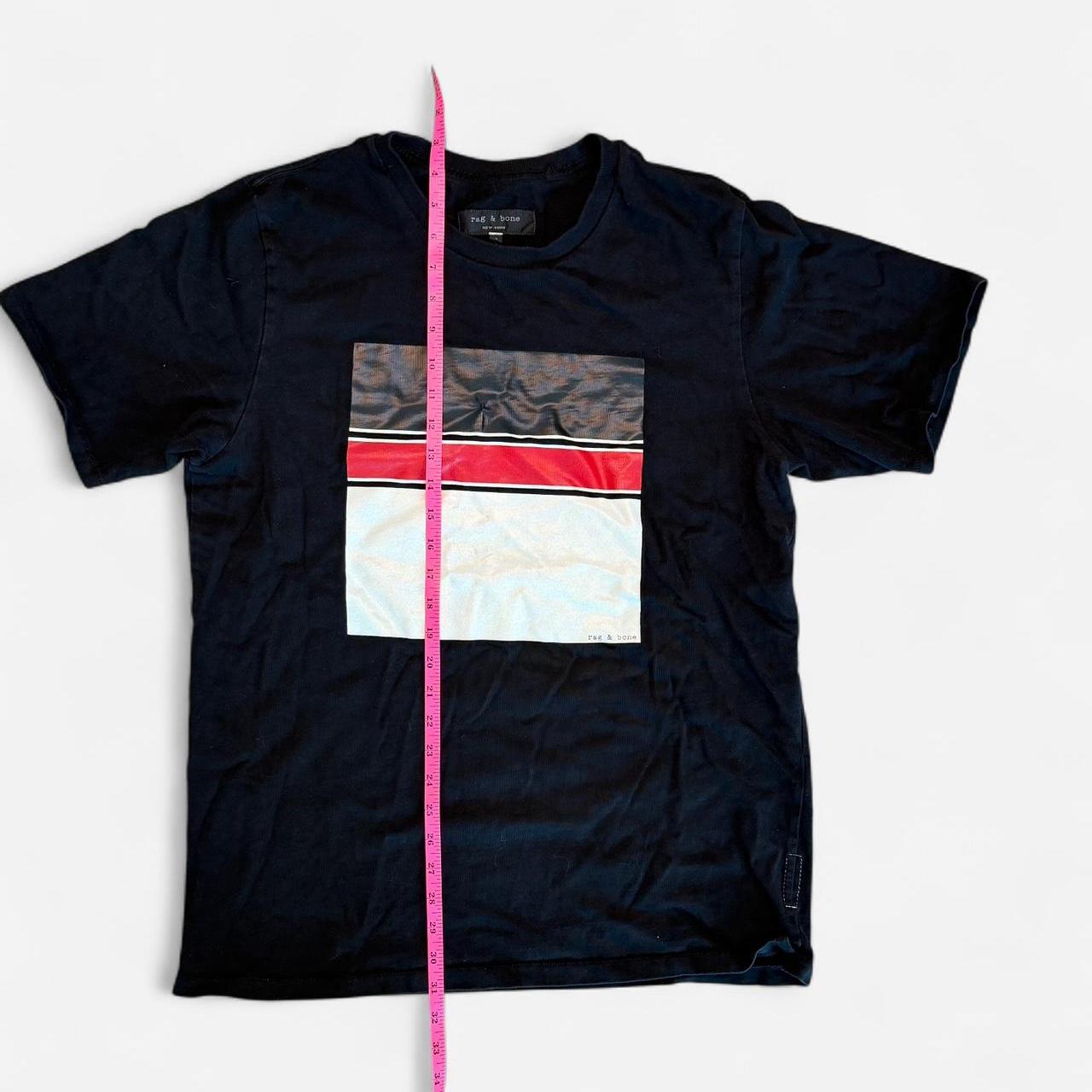 Rag & Bone Men's black navy T-shirts