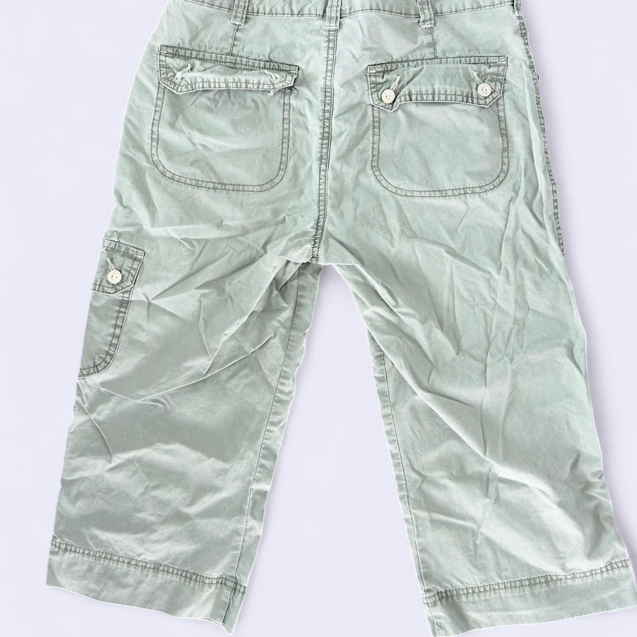 Women's green khaki Jeans