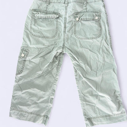 Women's green khaki Jeans