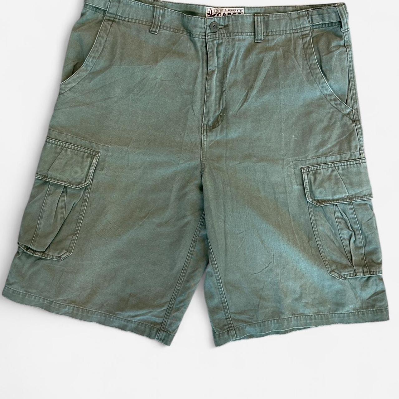Steve & Barry's Men's green khaki Shorts