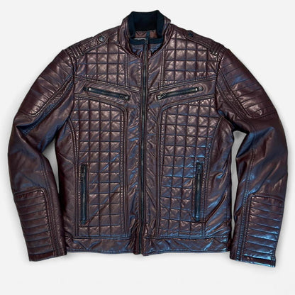 Affliction Men's brown burgundy Coats