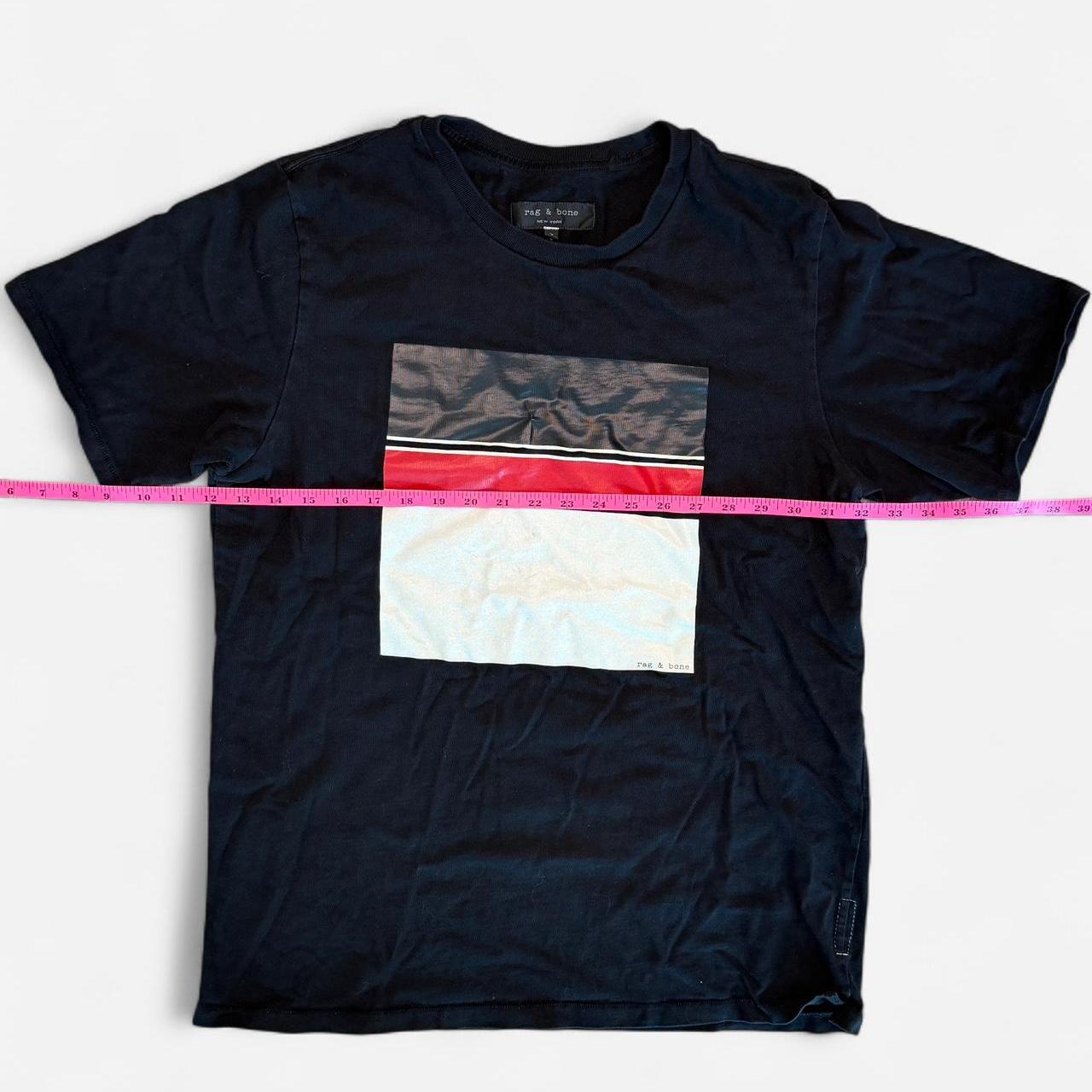 Rag & Bone Men's black navy T-shirts