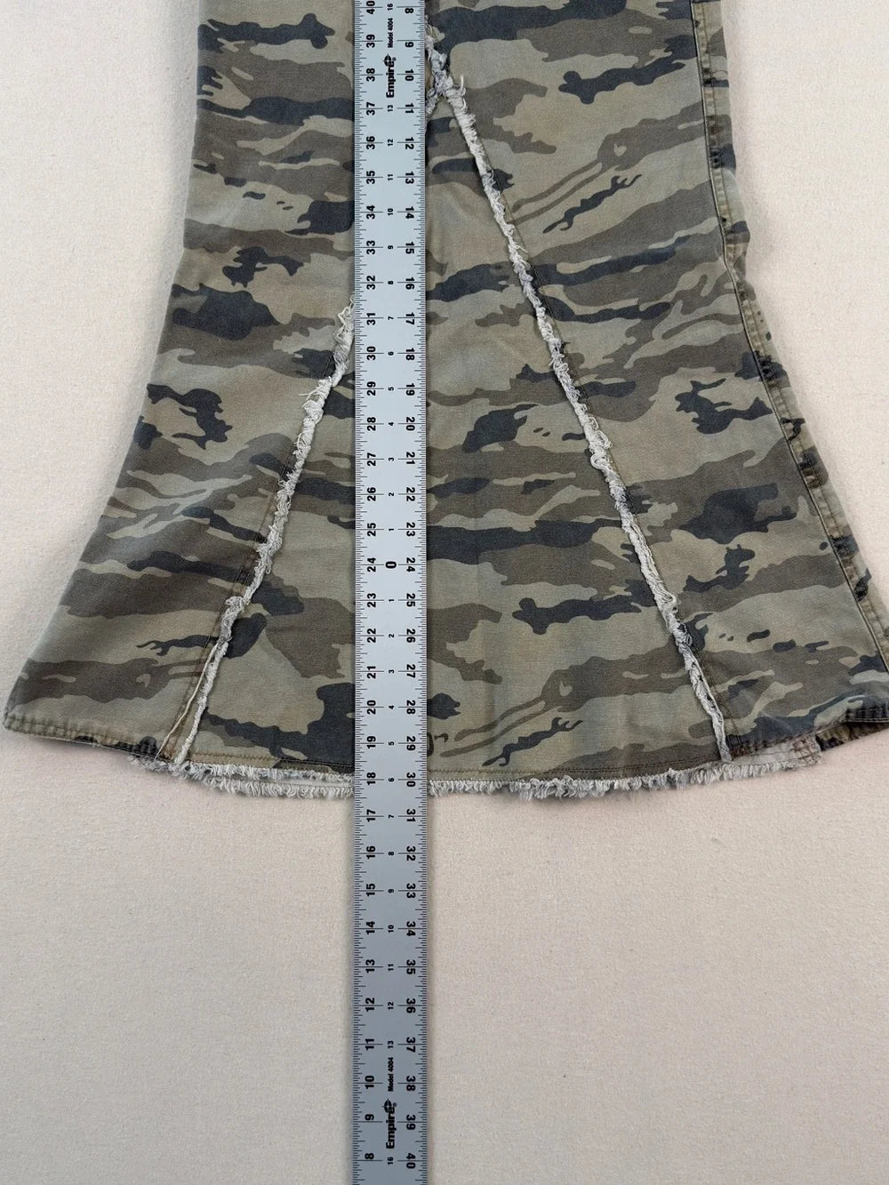 Mudd Y2K Camo Mermaid Maxi Skirt Size 10 | Low Rise Distressed Grunge Streetwear